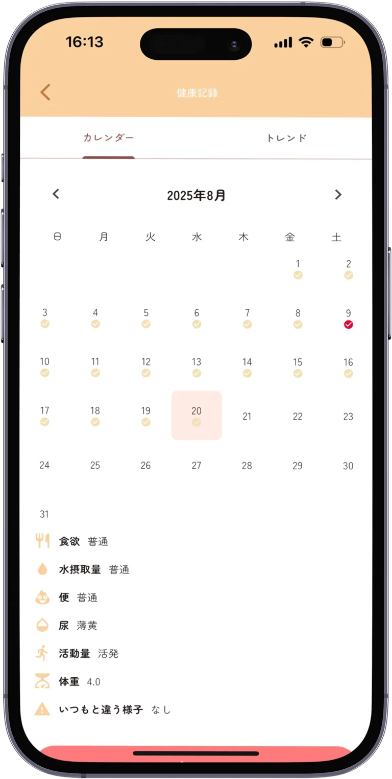 健康記録